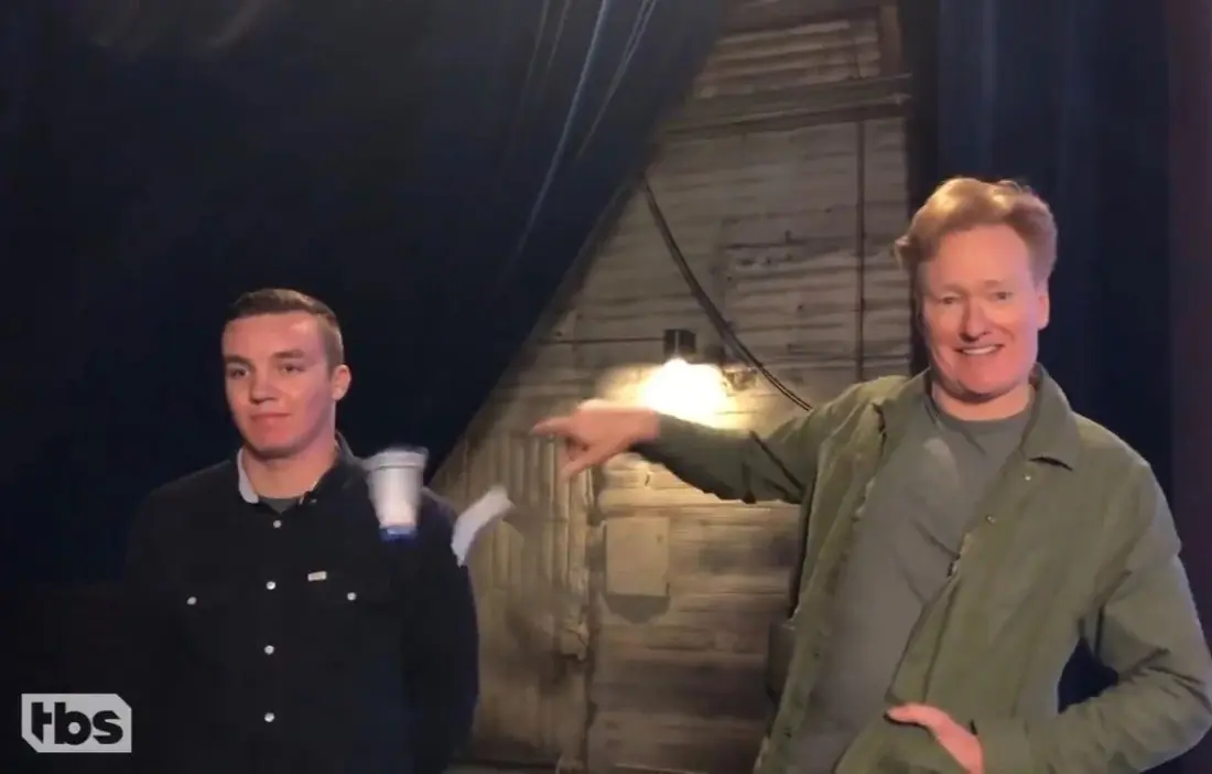 Behind the scenes at CONAN